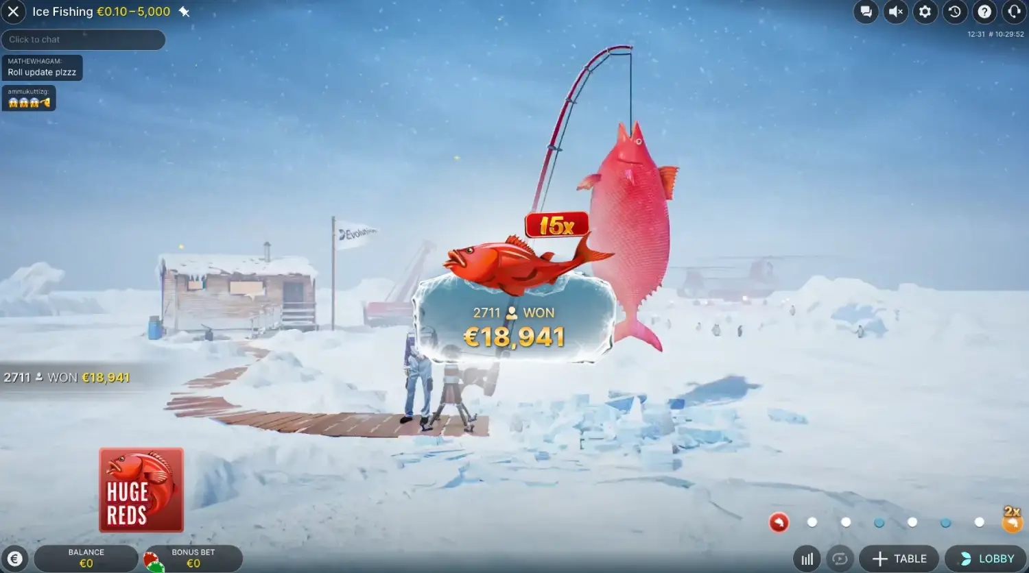 Ice Fishing Gameplay